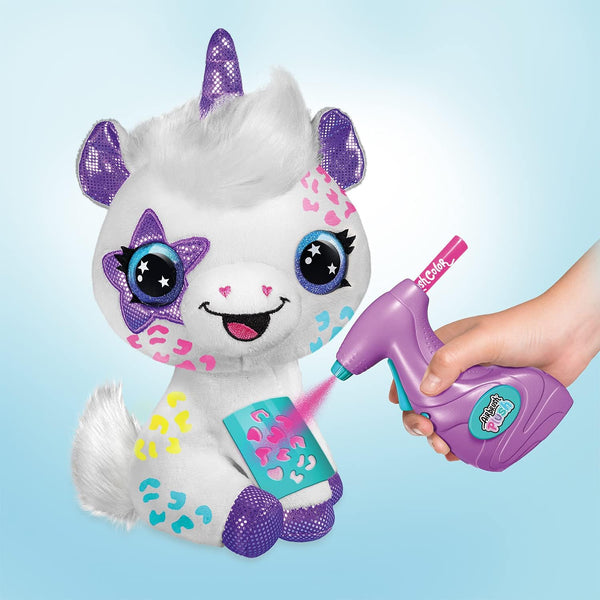 AIRBRUSH PLUSH MAGIC UNICORN