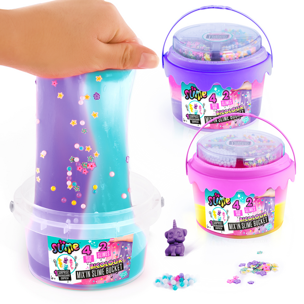 SO SLIME MIX IN BUCKET