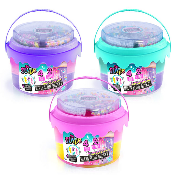 SO SLIME MIX IN BUCKET