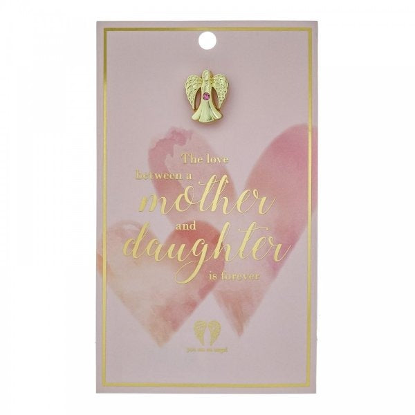 MOTHER & DAUGHTER PIN CARD