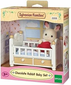 SYLVANIAN FAMILIES CHOCOLATE RABBIT BABY SET