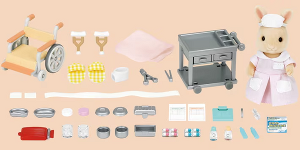 COUNTRY NURSE SET SYLVANIAN FAMILES