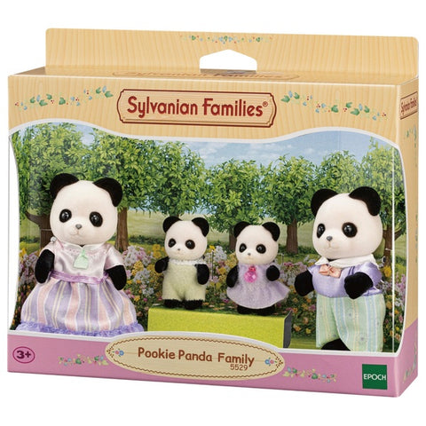 SYLVANIAN FAMILIES POOKIE PANDA FAMILY