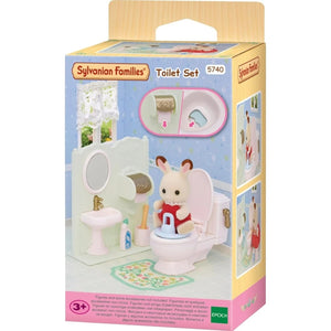 SYLVANIAN FAMILIES TOILET SET