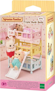 SYLVANIAN FAMILIES TRIPLE BUNK BEDS