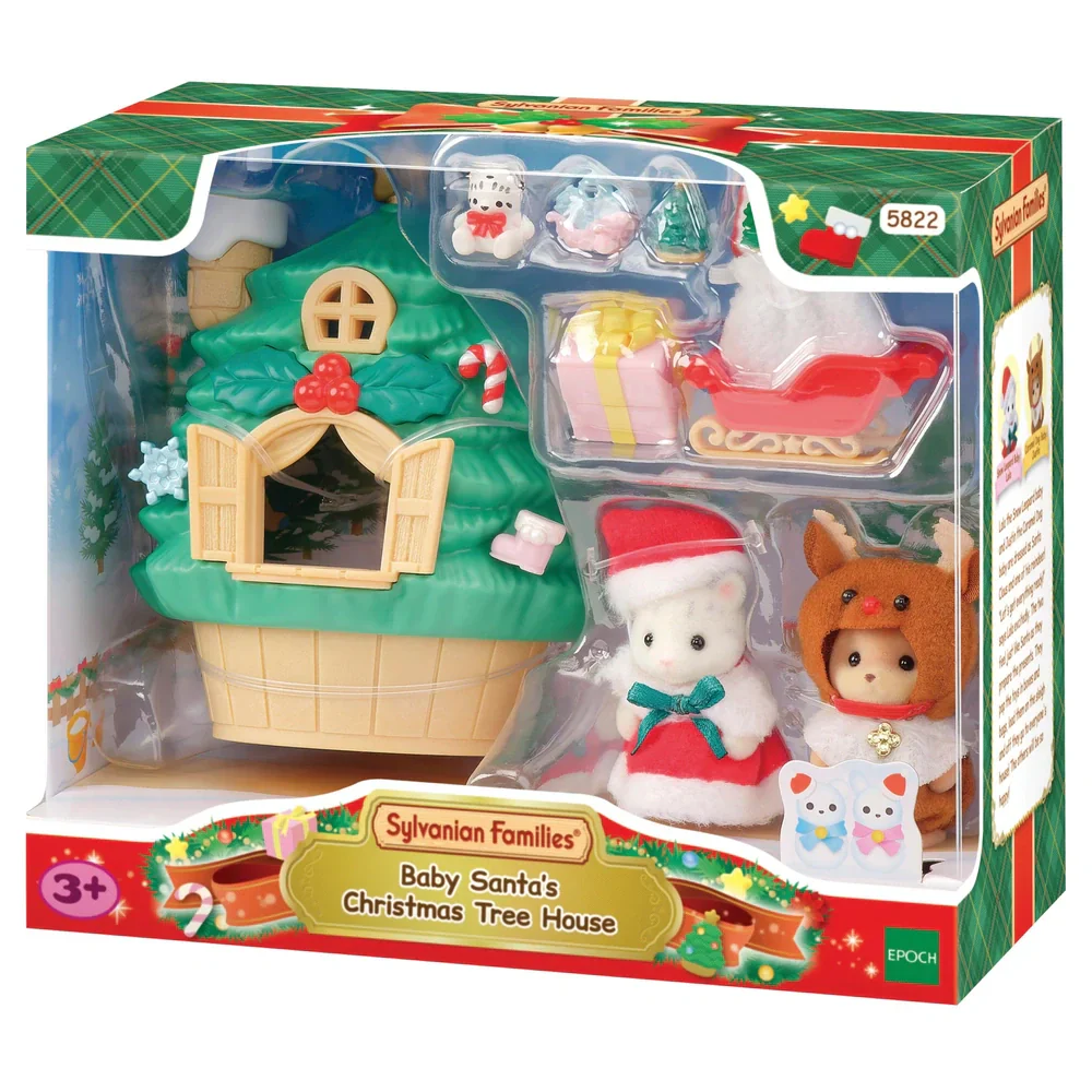 BABY SANTA'S XMAS TREE - SYLVANIAN FAM