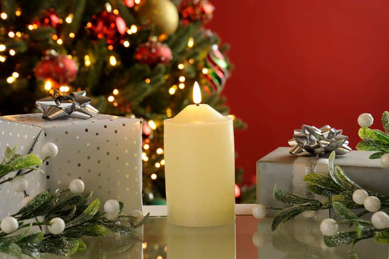 12cm BO Wax Firefly Candle - Ivory
