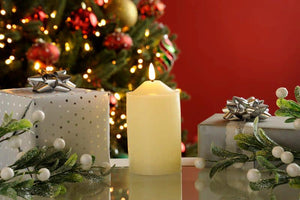 12cm BO Wax Firefly Candle - Ivory
