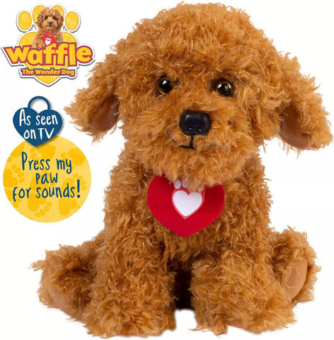 WAFFLE THE WONDER DOG SOFT TOY