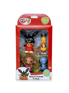 BING 4 PACK FIGURINE