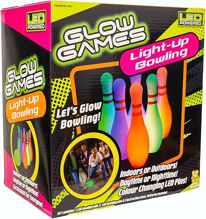 GLOW GAMES BOWLING SET