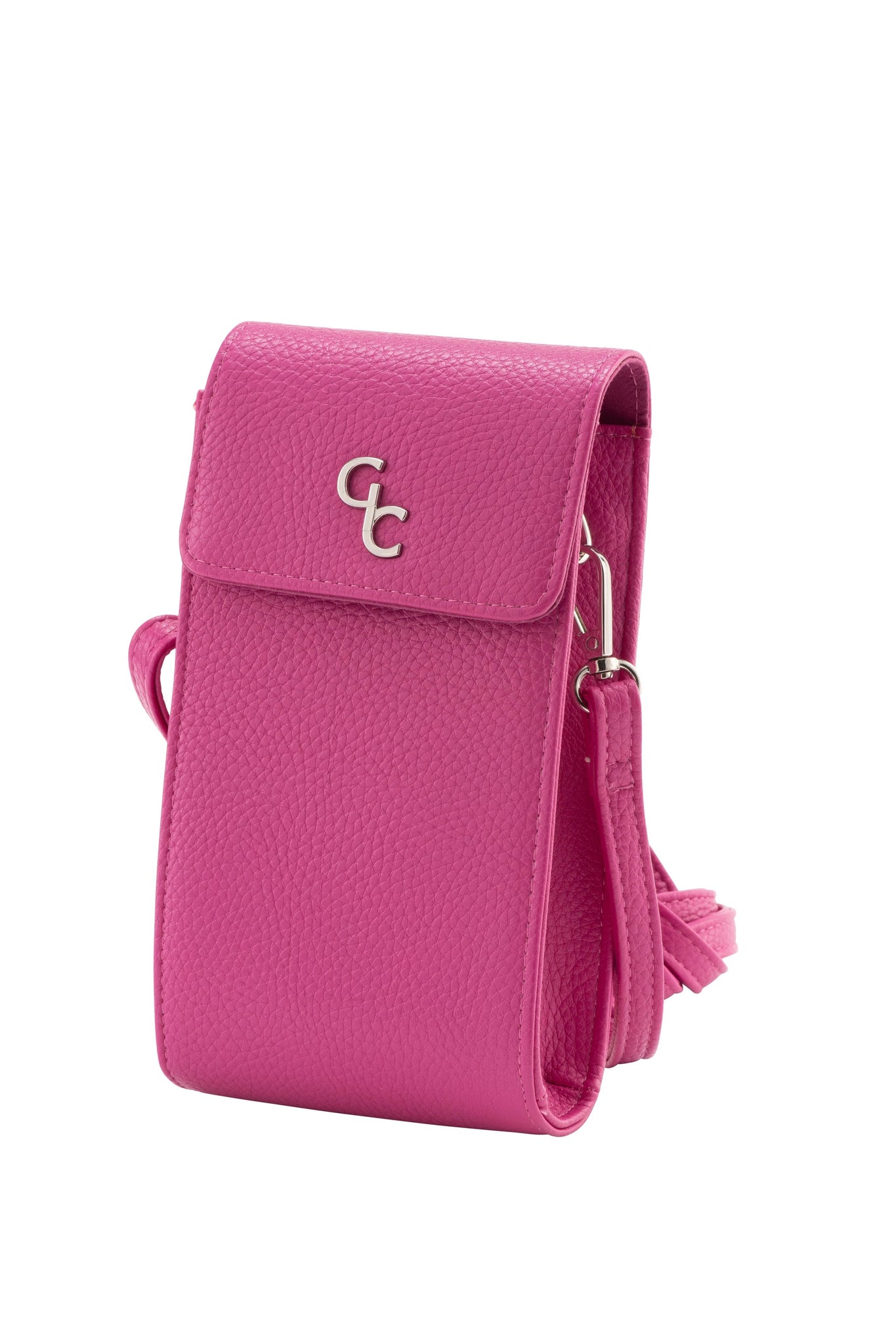 Mini Cross Body Bag (Cerise Pink)