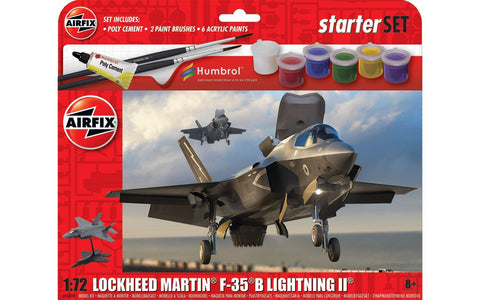 AIRFIX STARTER KIT LOCKHEED MARTIN F-35B LIGHTNING II