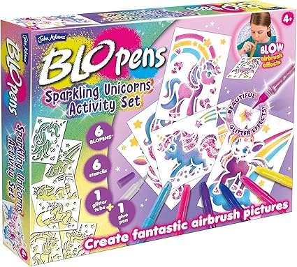 BLOPENS SPARKLING UNICORN ACTIVITY SET