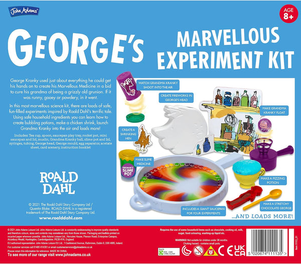 ROALD DAHL GEORGE'S MARVELOUS EXPERIMENT KIT