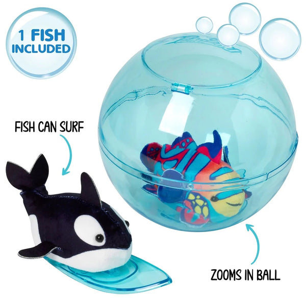 ZHU ZHU AQUARIUM BUBBLE BALL STARTER SET