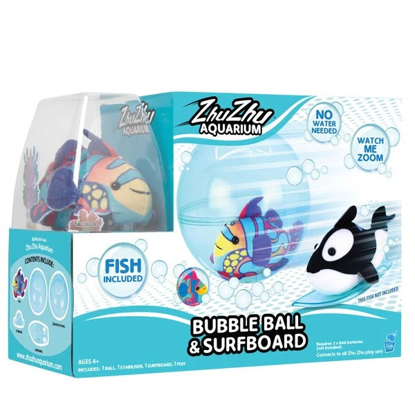 ZHU ZHU AQUARIUM BUBBLE BALL STARTER SET