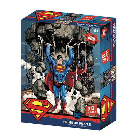 DC COMICS SUPER STRENGTH 3D 300 PIECE PUZZLE