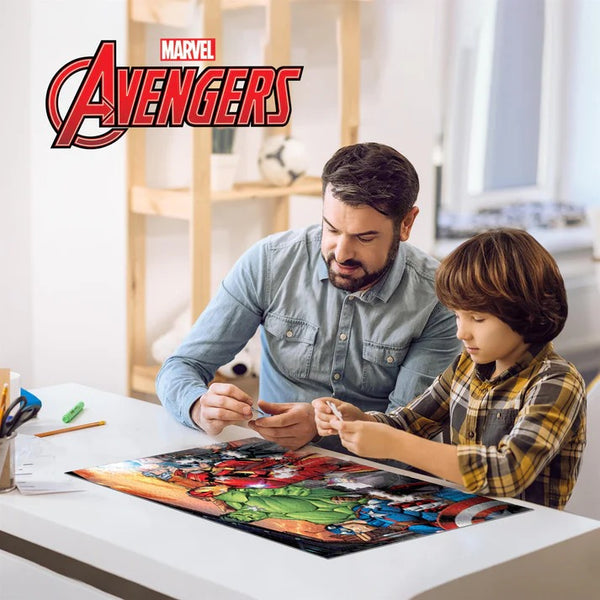 MARVEL AVENGERS DOUBLE SIDED PUZZLE