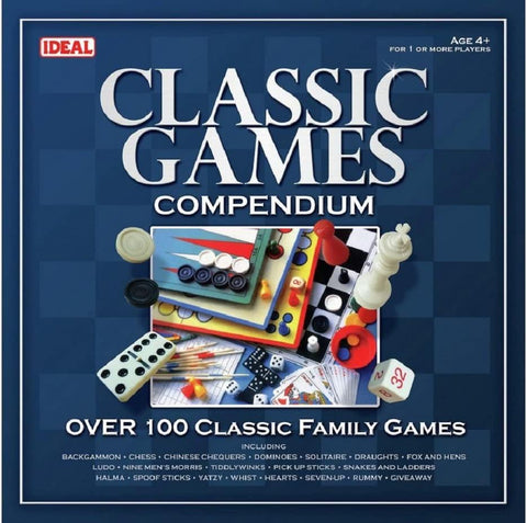 CLASSIC GAMES COMPENDIUM - OVER 100 CLASSIC FAMILY GAMES!