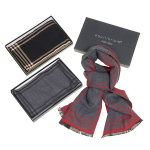 Modern 4 Stripes Scarf (EQ for Men)