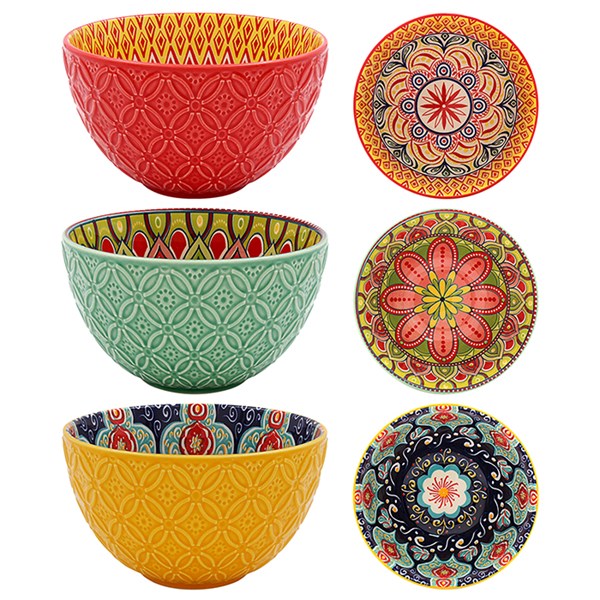 Tuscany Ceramic Deco Bowl (Medium)