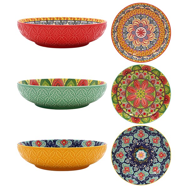 Tuscany Ceramic Deco Bowl (Large)