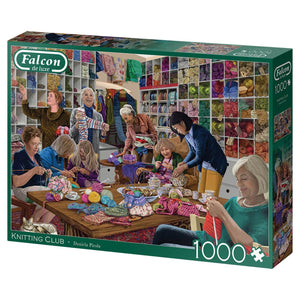 KNITTING CLUB - 1000 PIECE JIGSAW PUZZLE