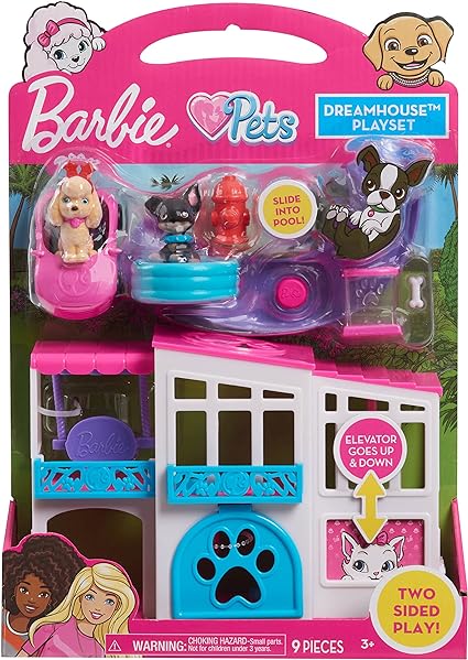 BARBIE PET DREAMHOUSE PLAYSET