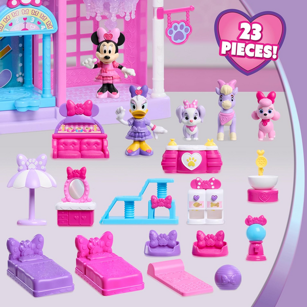 MINNIE MOUSE PET HOTEL PLAYSET
