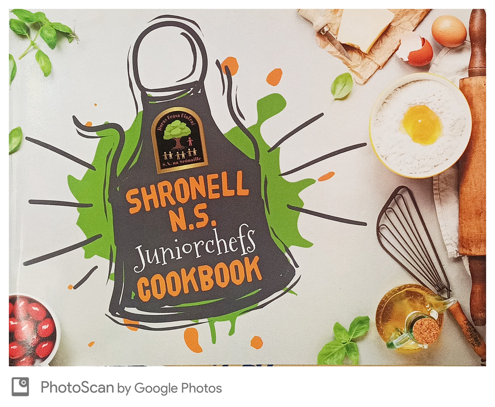 SHRONELL N.S JUNIOR CHEFS COOKBOOK