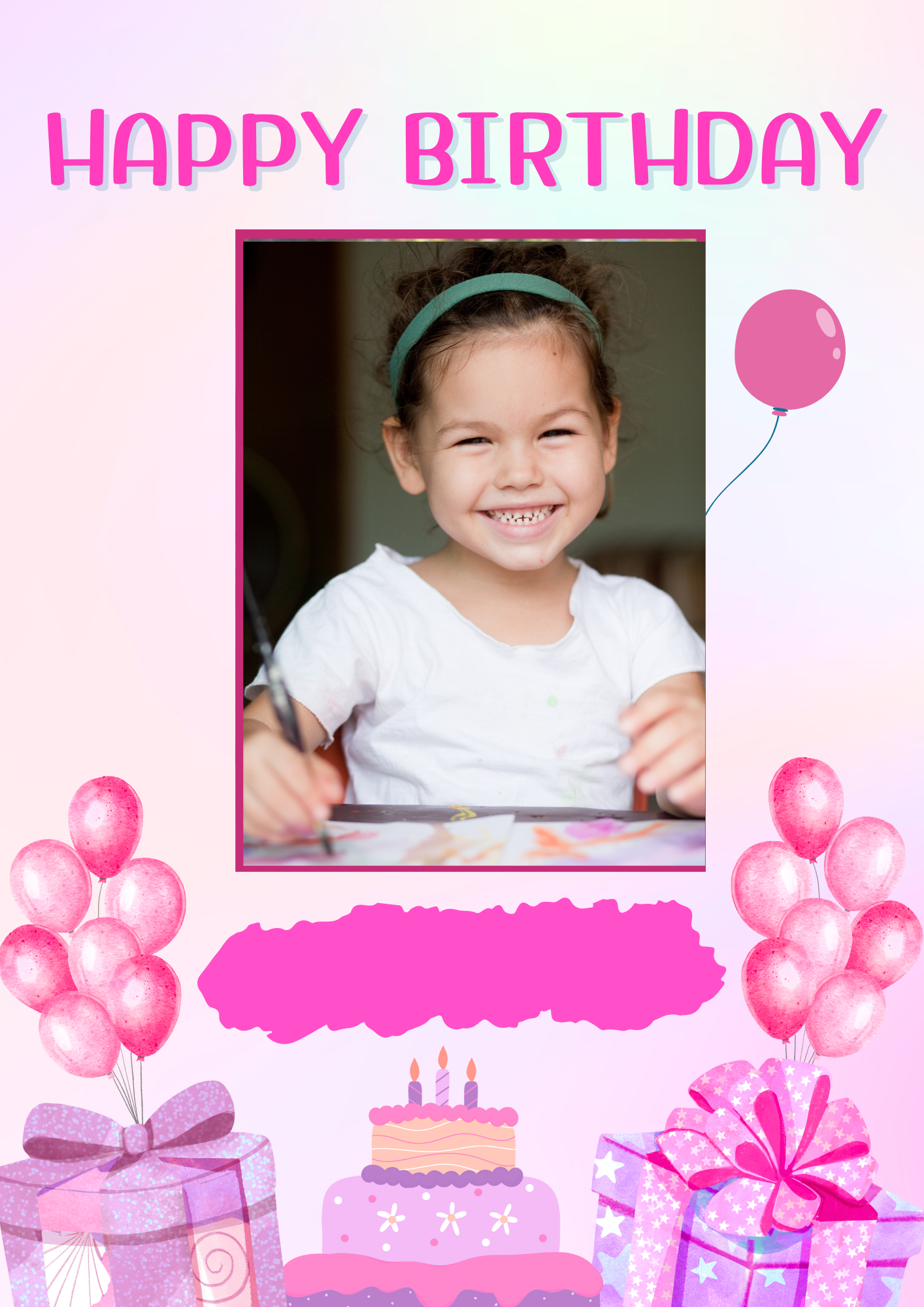 PERSONALISED BIRTHAY CARD