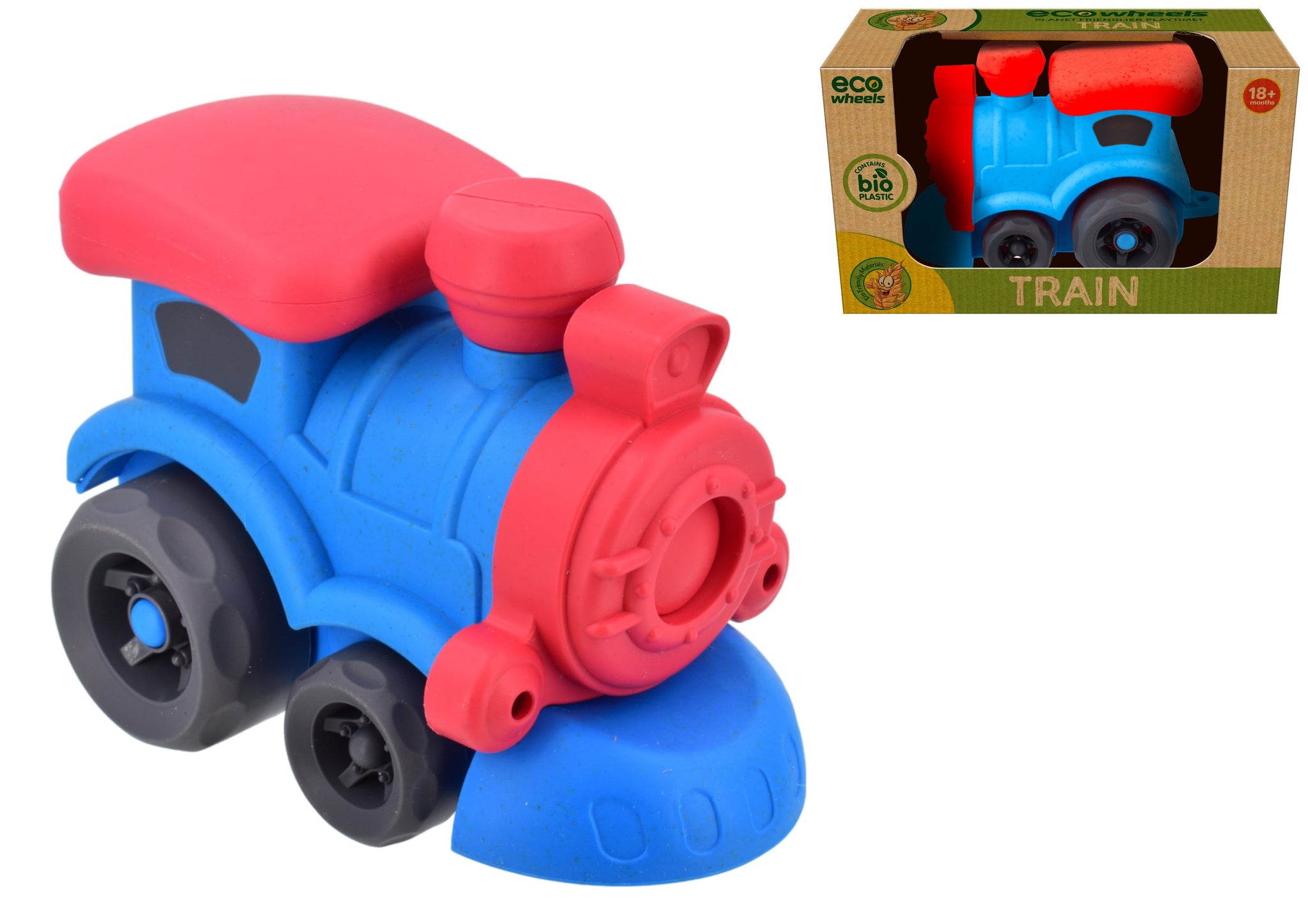 BIO PLASTIC 16CM TRAIN