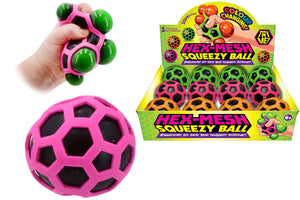 80MM SQUISHY HEX BALLS