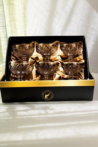 KILLARNEY CRYSTAL TRINITY DESSERT GIFT SET 6