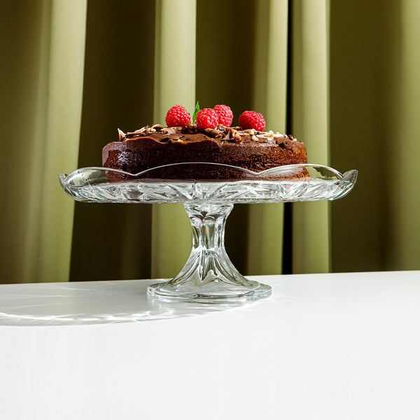 Trinity Footed Cake Plate