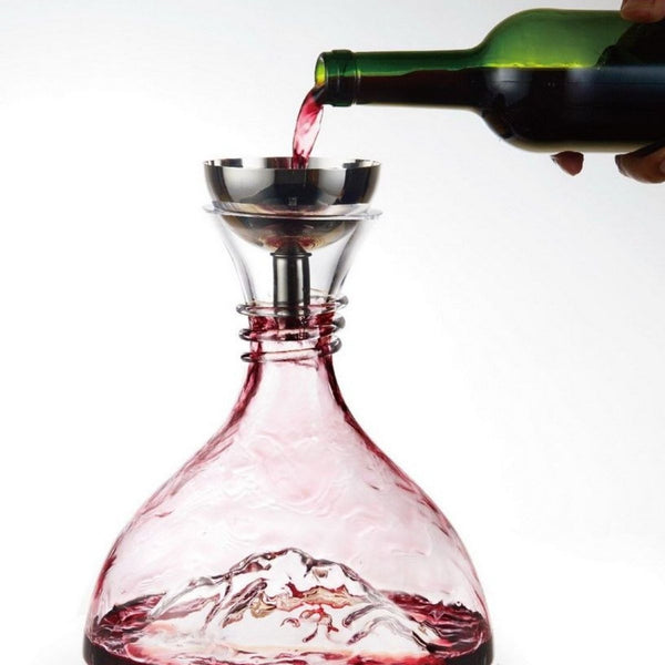 Iceberg Decanter with Aerator