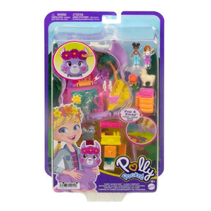 POLLY POCKET COMPACT PLAYSETS WITH DOLL & 12 ACCESSORIES