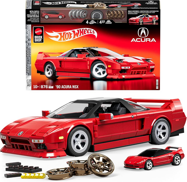 HOT WHEELS BRICK ELITE 90 ACURA NSX