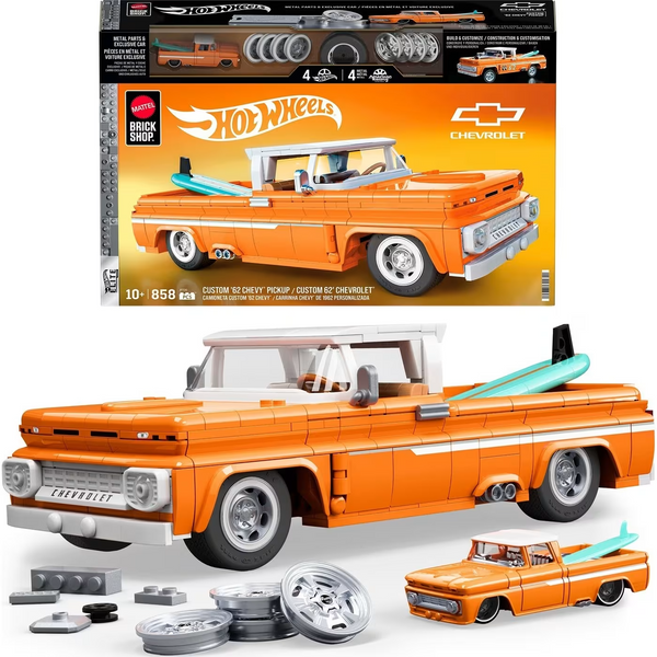 HOT WHEELS BRICK ELITE 62 CHEVY PICKUP