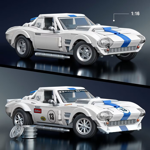 HOT WHEELS BRICK ELITE CORVETTE GRAND SP