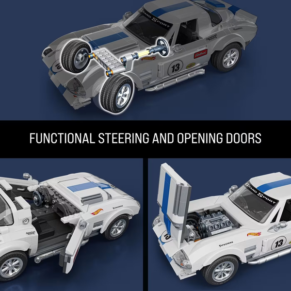 HOT WHEELS BRICK ELITE CORVETTE GRAND SP