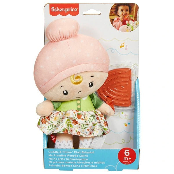 FISHER PRICE CUDDLE & CHIME FIRST BABY DOLL