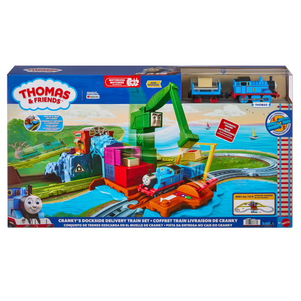 THOMAS & FRIENDS CRANKY AT DOCKS SET
