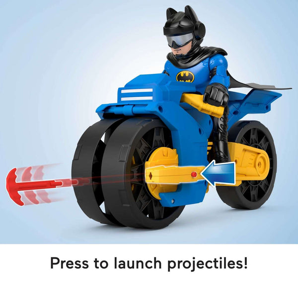 IMAGINEXT DC SUPER FRIENDS - BATCYCLE XL & BATMAN