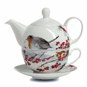 Robin Tea for One (Bone China)