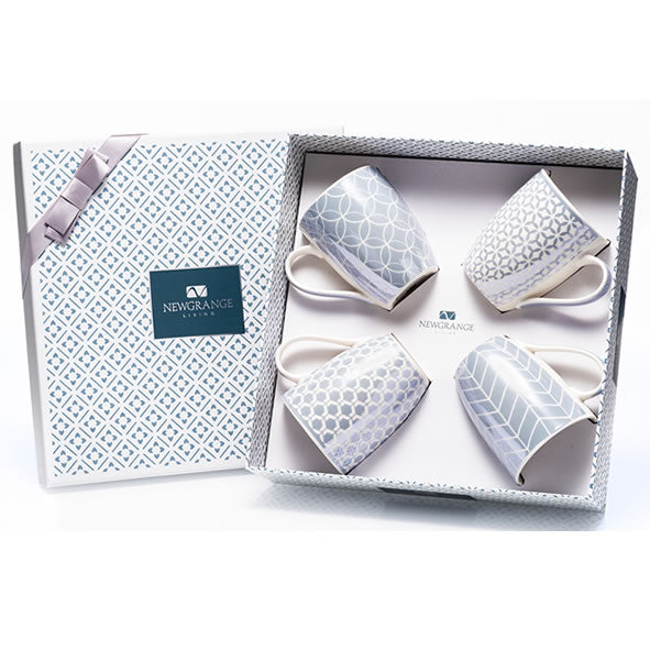Gemma Bone China Mug Set (4)