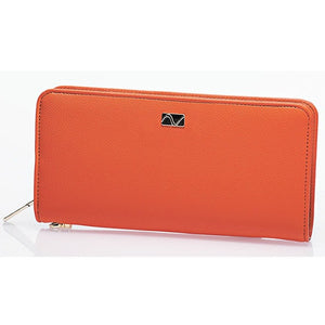 NEWGRANGE LIVING SIENA PURSE WITH WRIST STRAP - ORANGE