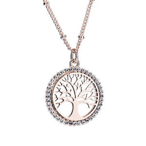 Tree of Life Pendant (Rose Gold)