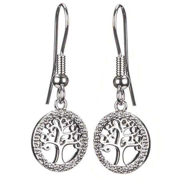 Tree of Life Earrings (Silver)